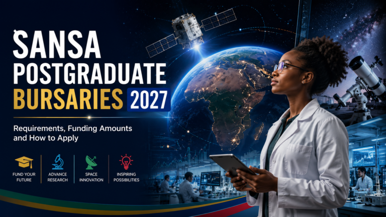 SANSA Postgraduate Bursaries 2027: Requirements, Funding Amounts and How to Apply